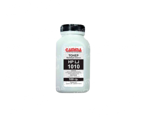 Тонер HP LJ 1010 GAMMA Premium 100 гр. (туба)