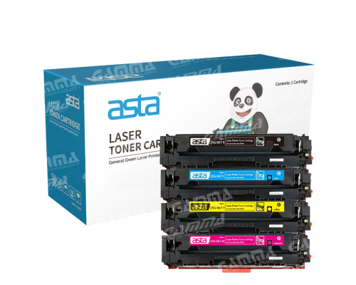 Картридж Canon LBP633Cdw/MF651Cdw [CRG-067]1.25K комплект 4 цвета